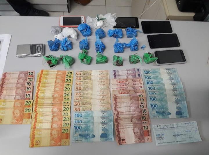 Traficante é preso em Braço do Norte; cocaína e maconha são apreendidas