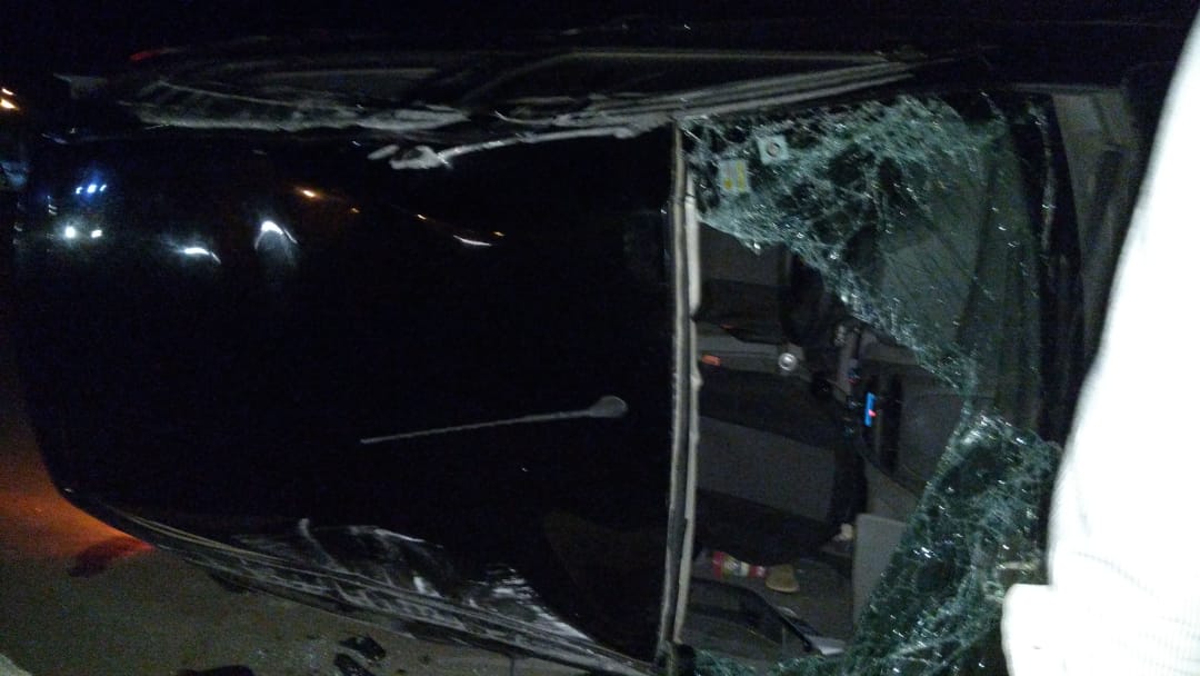 Ocorrência em andamento: Grave engavetamento é registrado na BR-101 em Pescaria Brava