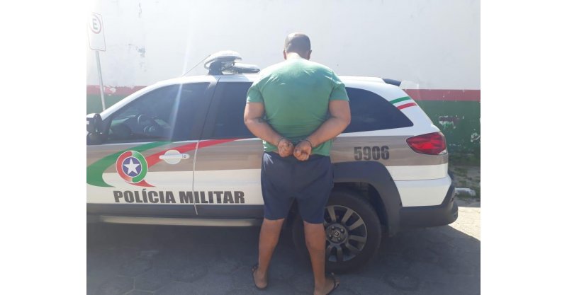 Procurado por homicídio, homem é capturado pela Polícia Militar de Garopaba