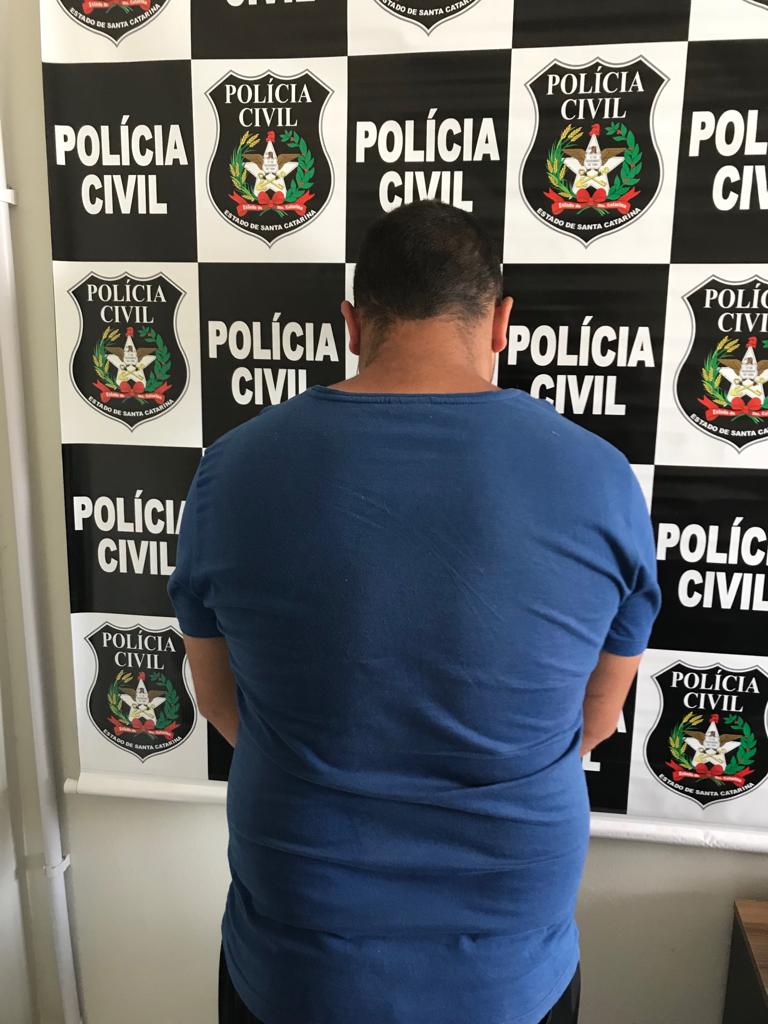 Golpista é preso pela Polícia Civil em Braço do Norte
