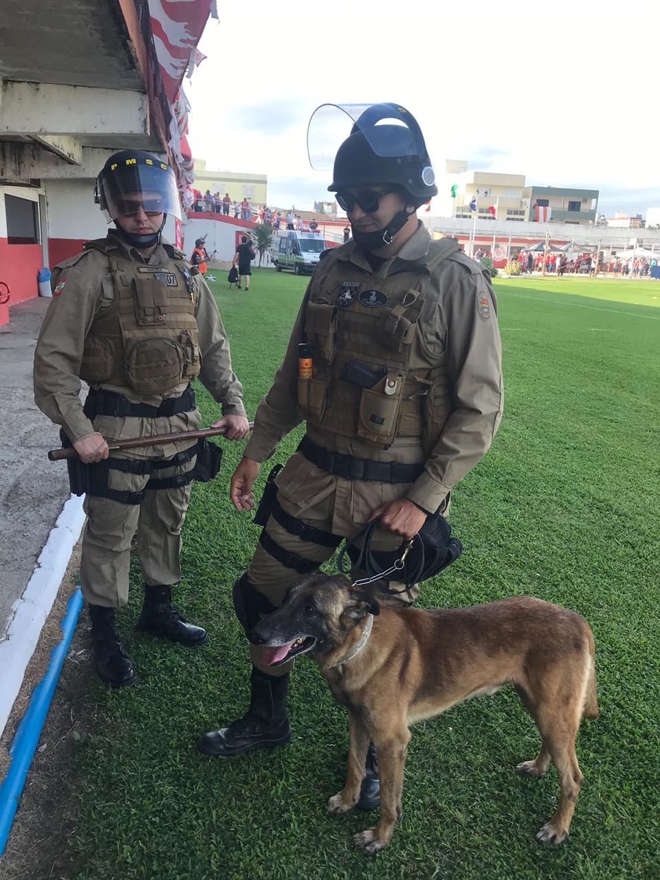 Segurança é reforçada para a decisão da Copa Santa Catarina, em Tubarão