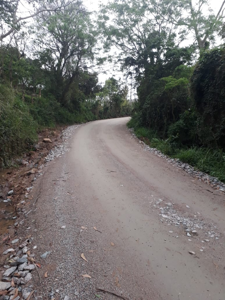 Trecho até o Parobé será asfaltado, em Laguna
