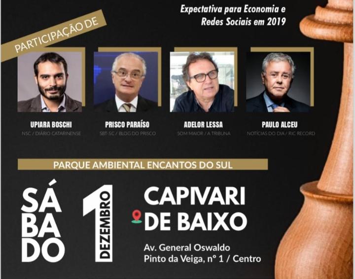 Seminário debate perspectivas econômicas e políticas no Parque Ambiental