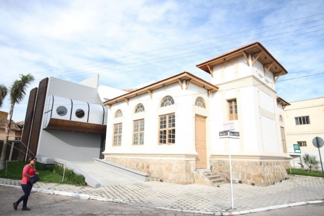 Princípio de incêndio interdita prédio da Fundação Lagunense de Cultura