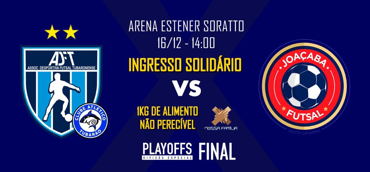Ingressos para final do Estadual de Futsal começam a ser trocados na próxima segunda-feira (10)