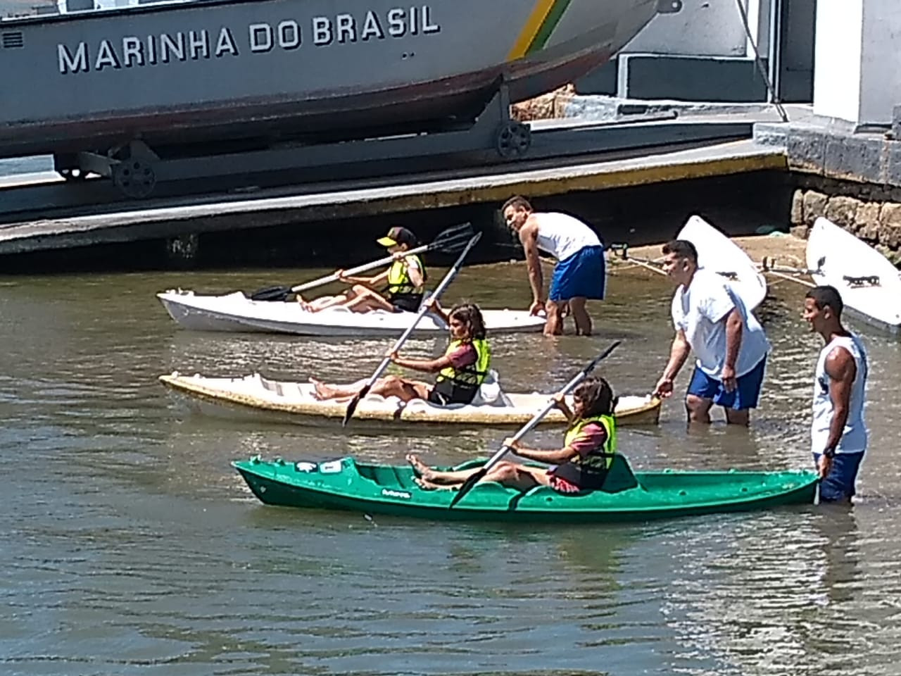Projeto Navegar participa de campeonato da Marinha em Laguna
