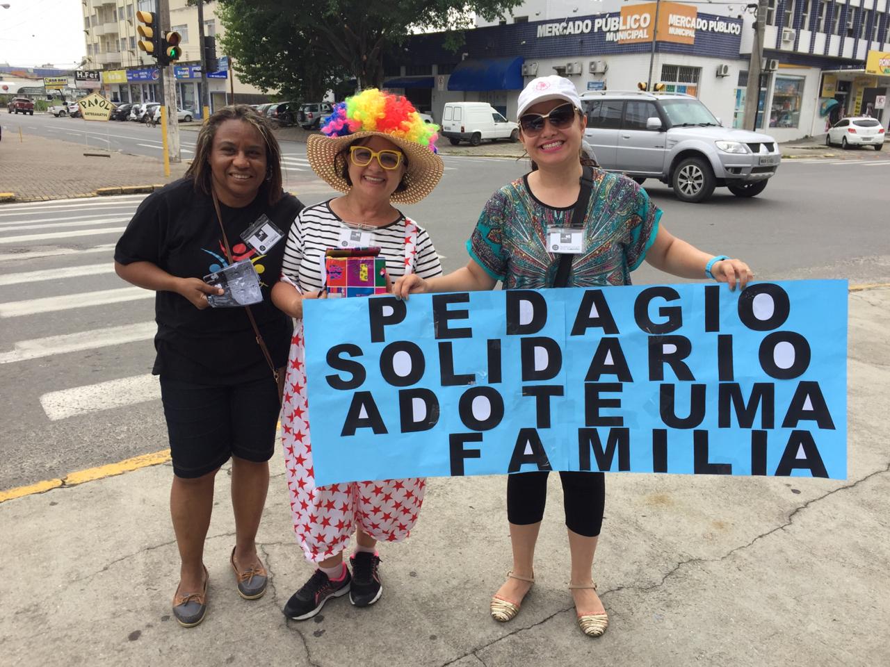 Pedágio Solidário: Grupo arrecada recursos para projetos sociais em Tubarão