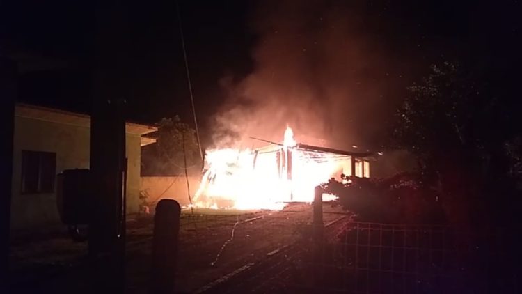 Incêndio criminoso é registrado em Maracajá