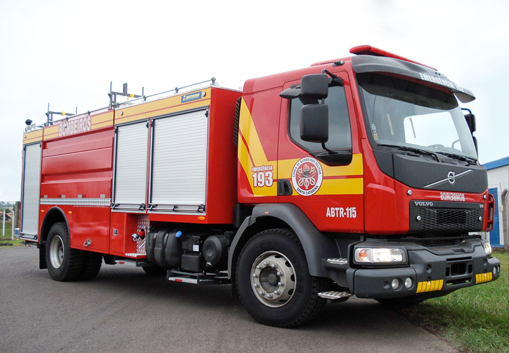 Central Regional de Emergências de Tubarão registra princípio de incêndio