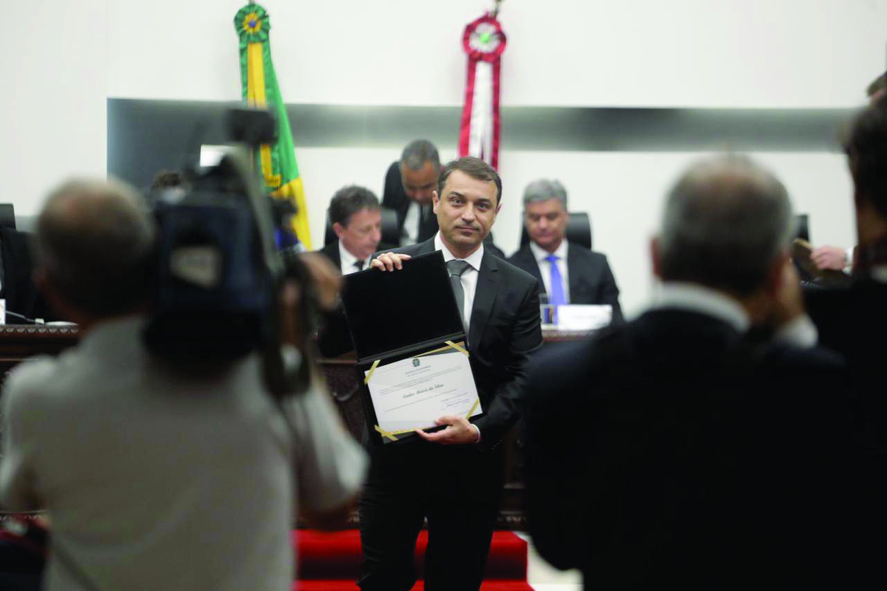 Eleitos do PSL/SC são diplomados no Tribunal de Justiça, em Florianópolis