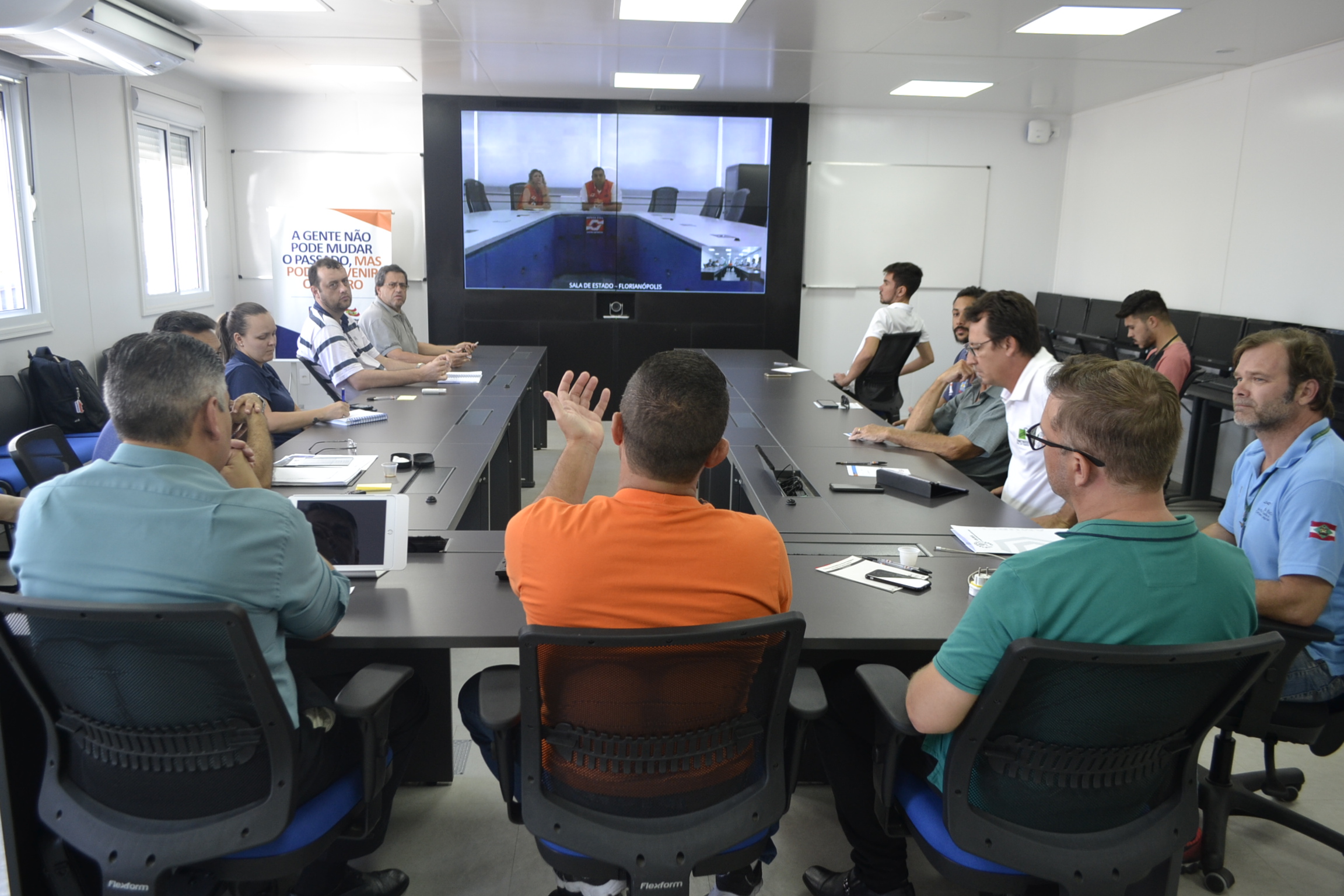 Manutenção da calha do Rio Tubarão é tema de encontro