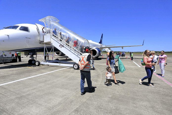 Aeroporto Regional de Jaguaruna recebeu 135 mil passageiros em 2018