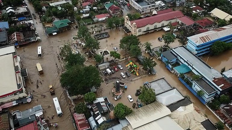 Internacional: Tempestade tropical mata 22 e deixa 3 desaparecidos nas Filipinas