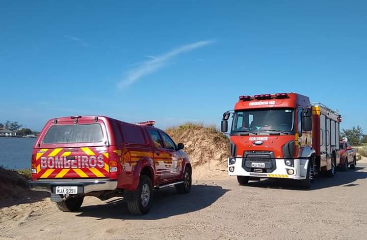 Ocorrência em andamento: Corpo é encontrado em Laguna