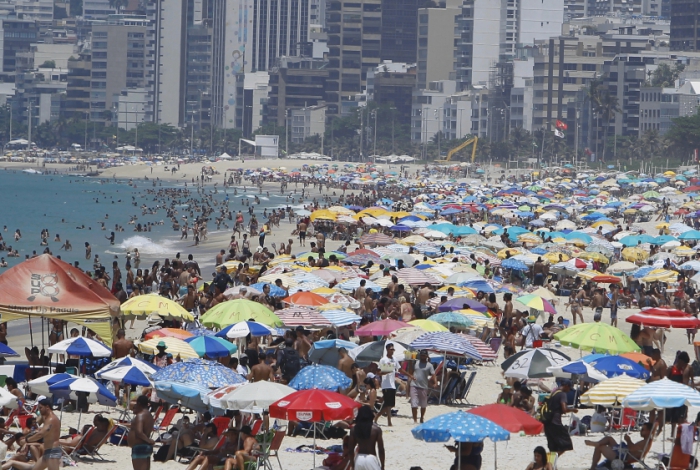 No RJ: Sensação térmica chega a 45,3ºC nesta terça-feira (8/1)