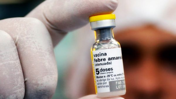 Vacinas contra a febre amarela estarão disponíveis em Tubarão a partir do próximo dia 1º