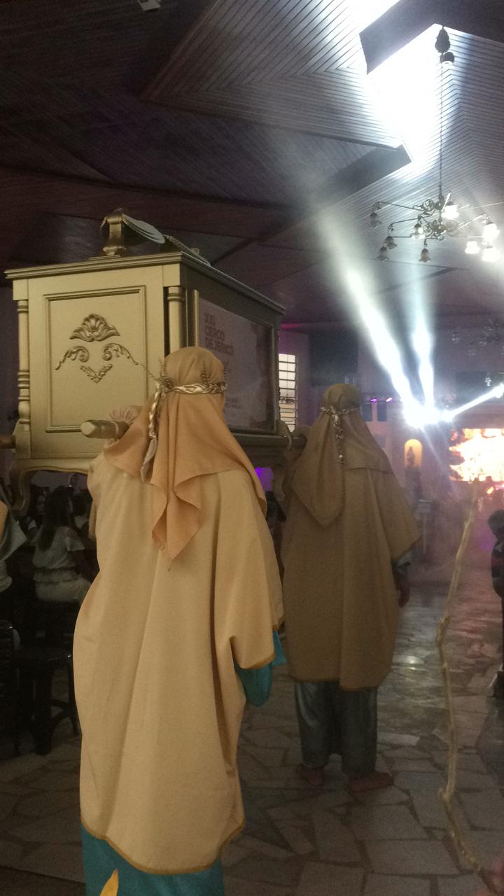 Entrada da Arca da Aliança abre oficialmente o Cerco de Jericó, em Tubarão