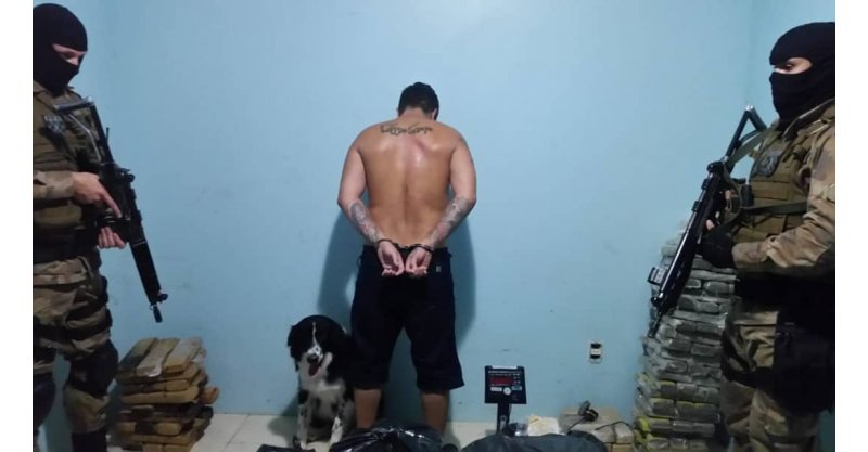 Em Imbituba: Mais de 400 quilos de maconha são apreendidos após grande ação policial