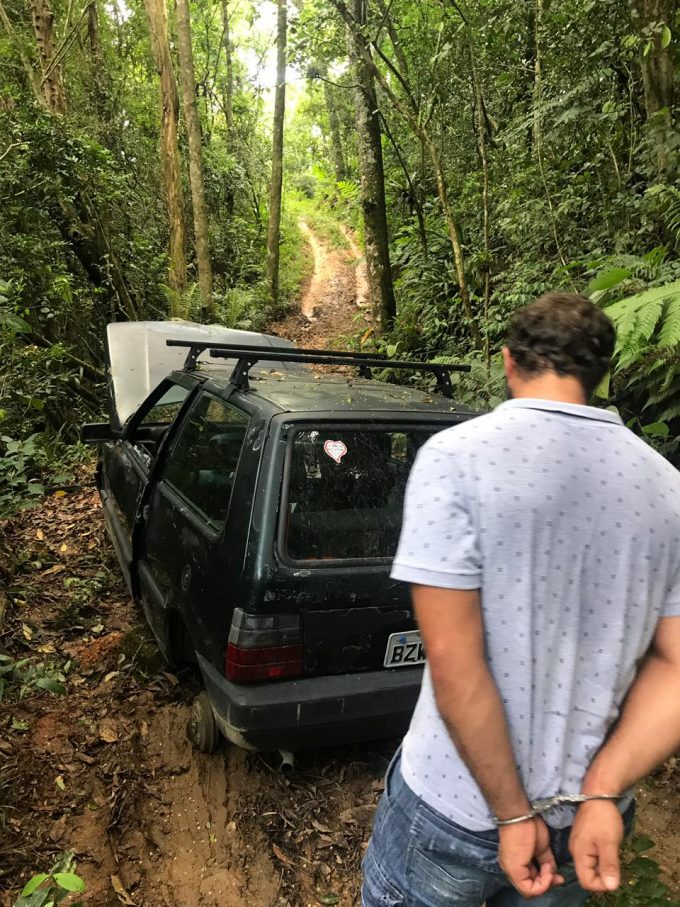 Orleans: Polícia Civil detém suspeito e recupera carro furtado