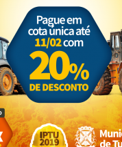 Carnês do IPTU 2019 começam a ser entregues nesta quarta-feira (23) em Tubarão