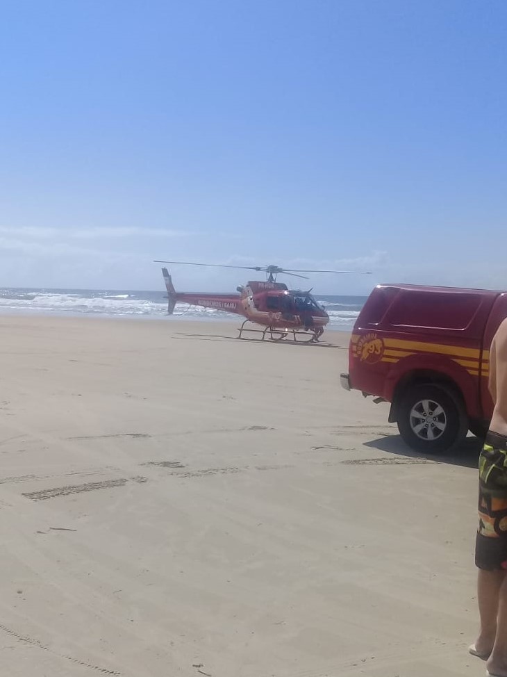 Buscas são retomadas com apoio do helicóptero Arcanjo; Adolescente de 15 anos está desaparecido
