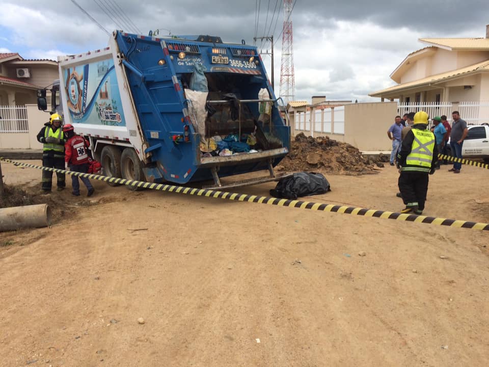 Ocorrência em andamento: Atropelamento resulta em uma morte em Sangão