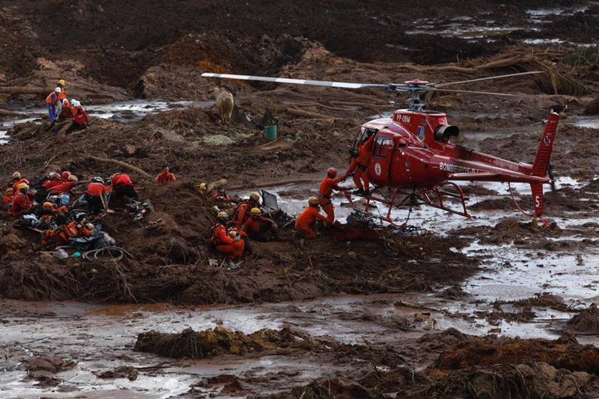 Nova contagem: Mortes chegam a 110 e desaparecidos são 238 em Brumadinho