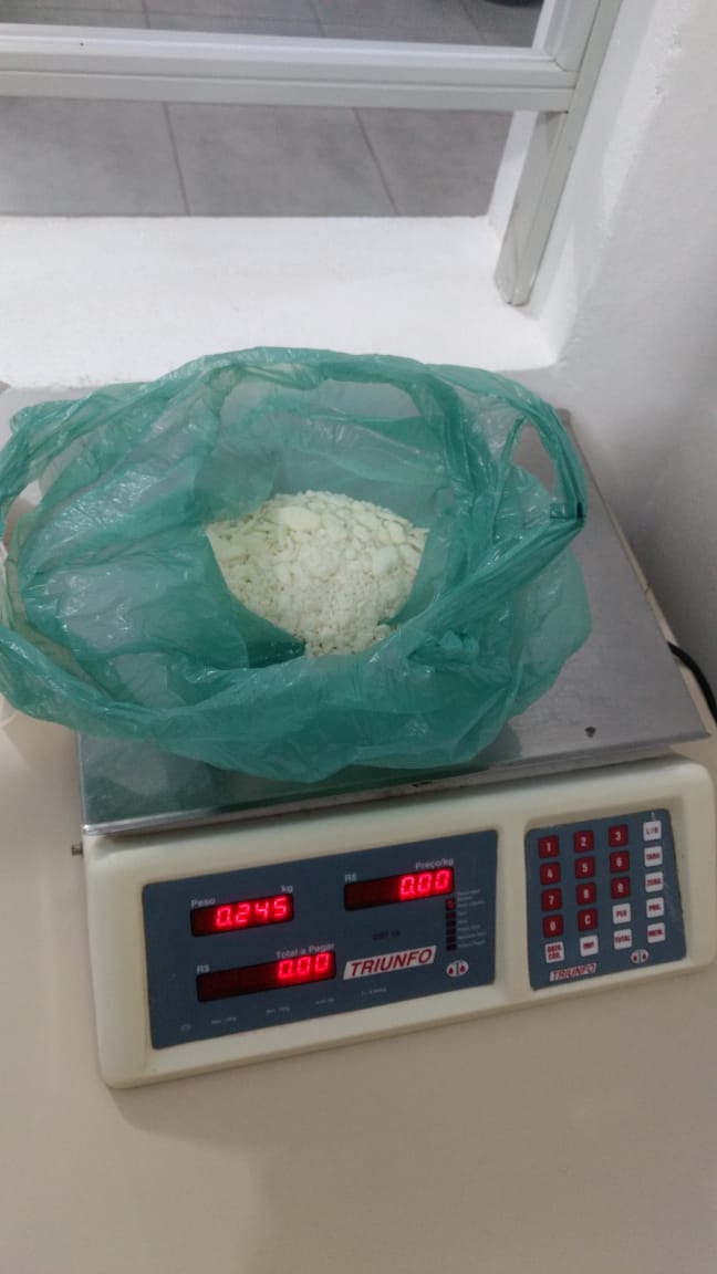 Mais de 3 mil pedras de crack são tiradas de circulação em Tubarão