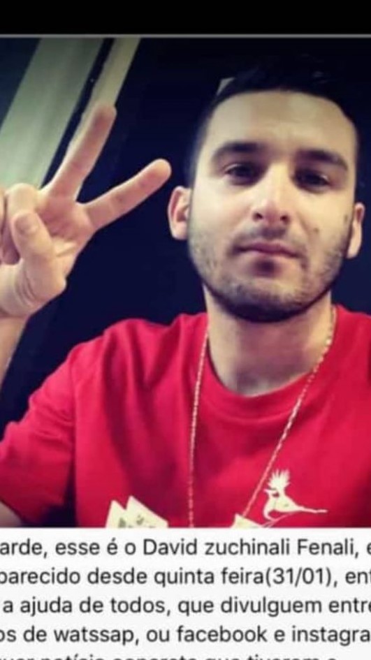 Em Criciúma: Mais um desaparecimento é registrado