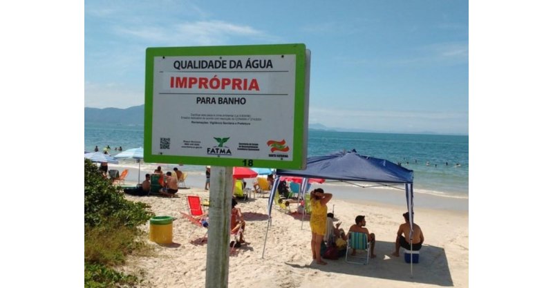 Garopaba apresenta dois pontos impróprios para banho, aponta relatório do IMA