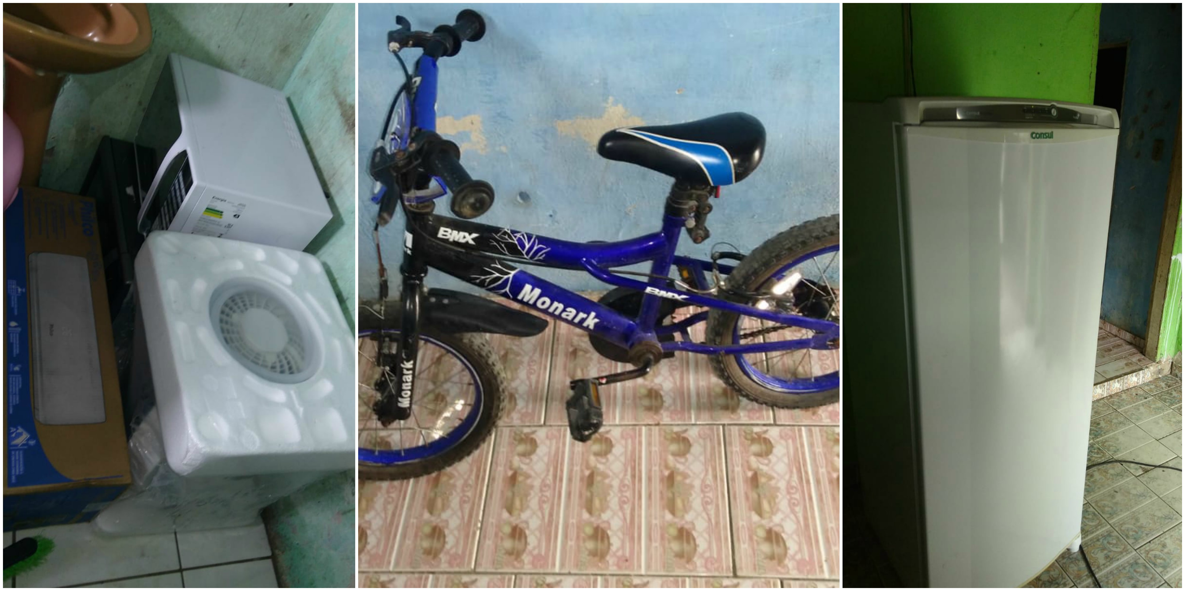 PM recupera objetos furtados em Tubarão