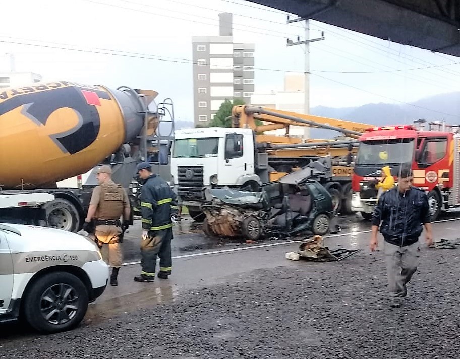 Homem fica gravemente ferido em acidente em São Ludgero