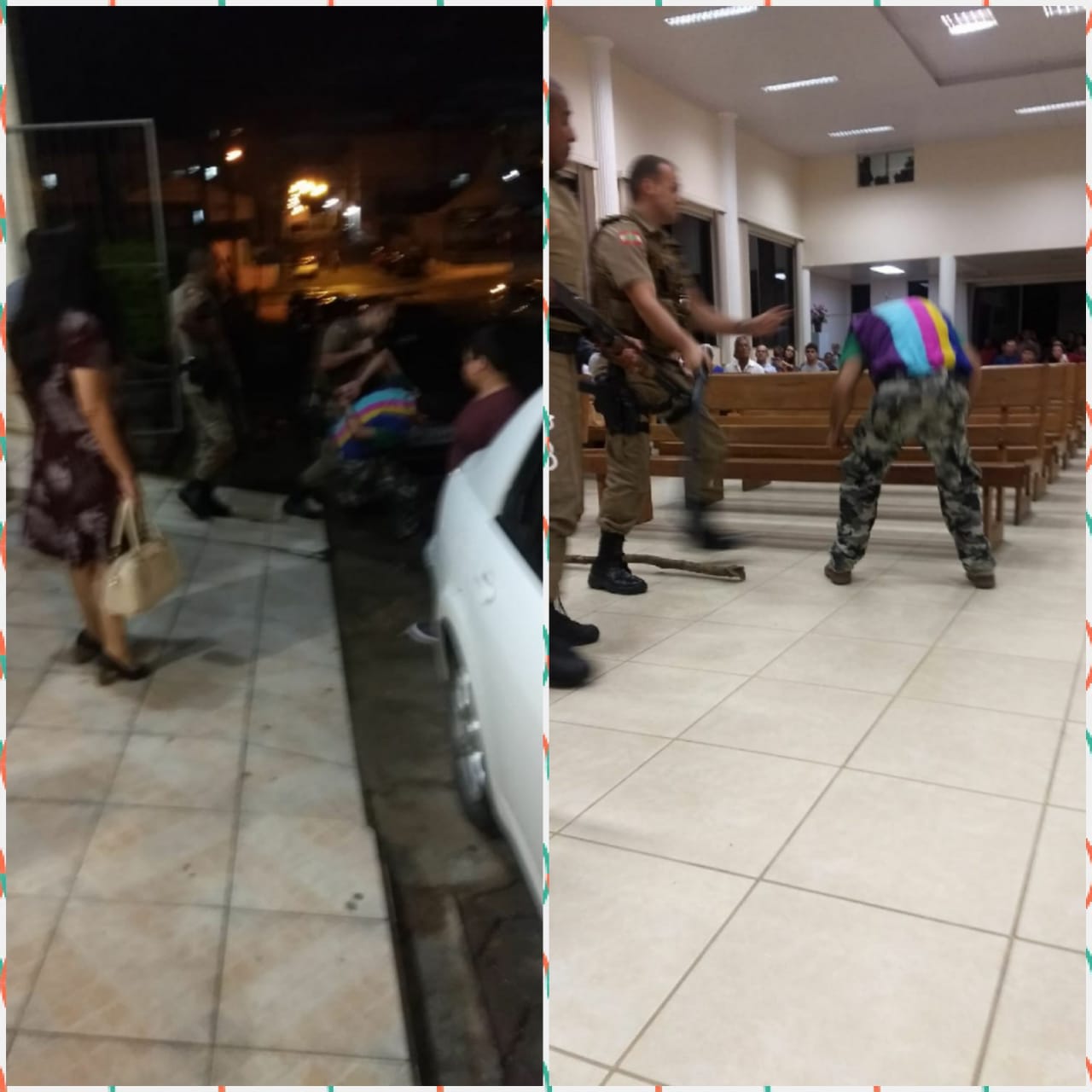 Homem armado faz refém em igreja em Braço do Norte