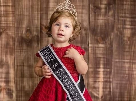 Criciumense vence concurso Baby Miss Brasil Natural Beauts e Baby Miss Santa Catarina Natural Beauts