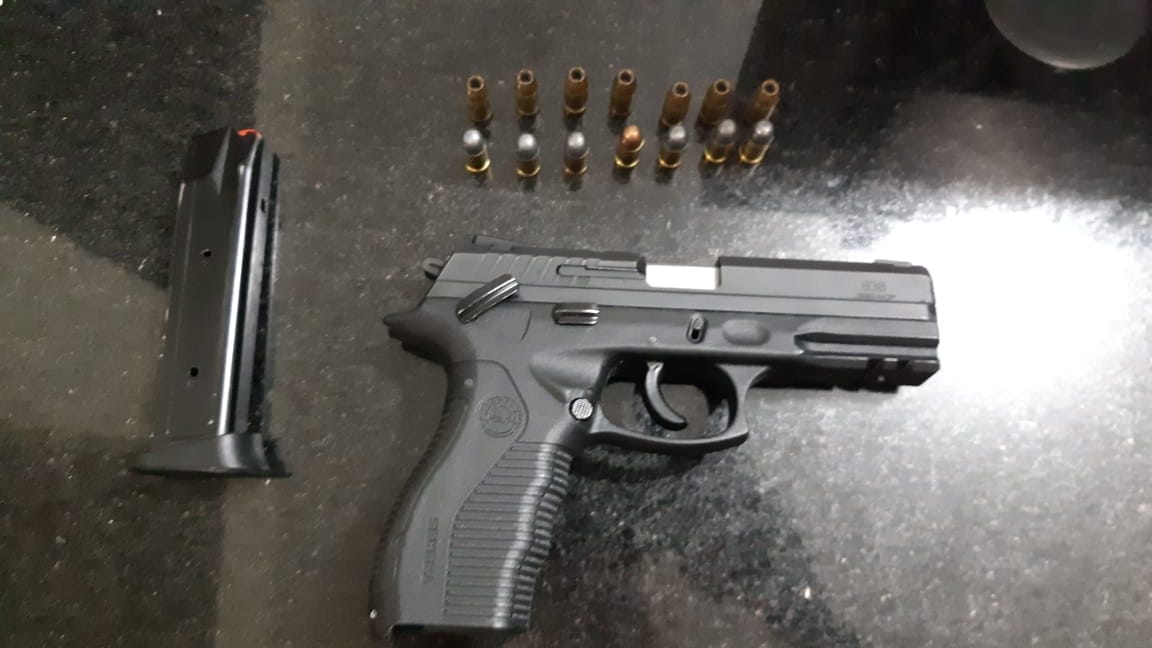 PM prende homem por porte ilegal de arma em São Ludgero