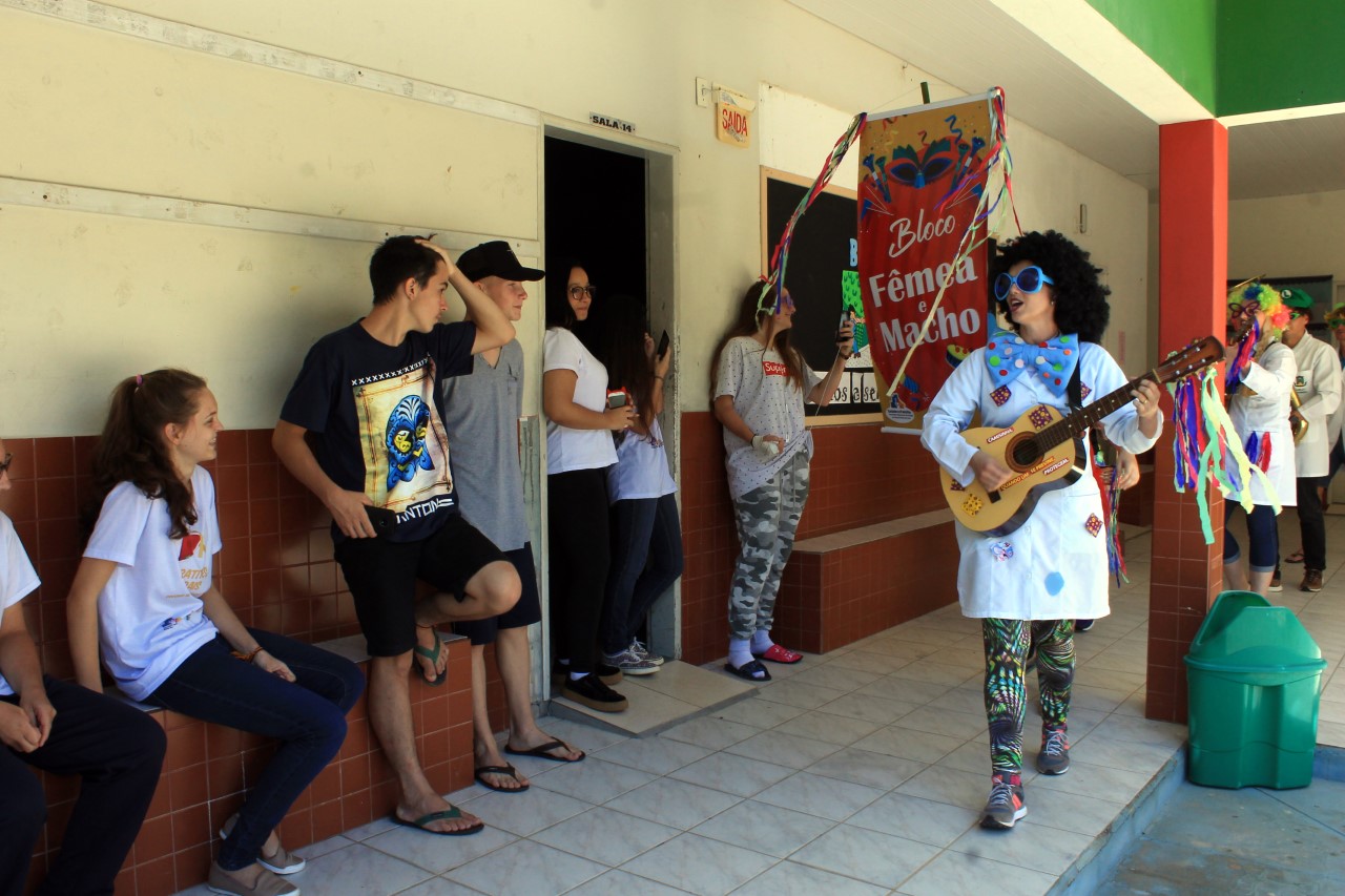 Bloco de Carnaval 'Fêmea e Macho' promove trabalho sobre a prevenção em Santa Rosa de Lima