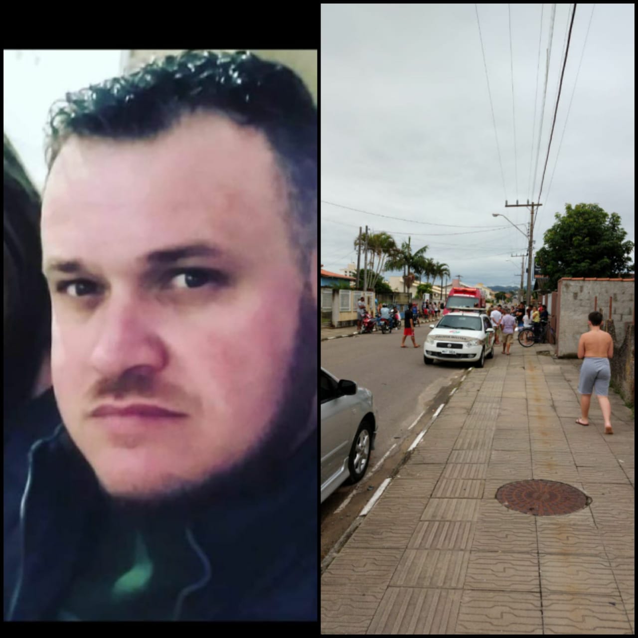 Ocorrência em andamento: Acidente deixa um homem morto em Capivari de Baixo