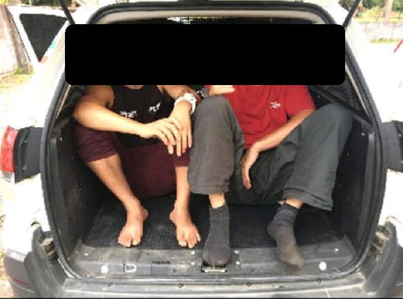 Trio assalta loja de doces em Orleans e é preso durante fuga