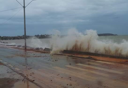 Inmet emite alerta para formação de ciclone na costa brasileira; fenômeno atingirá Sul da Bahia e norte do ES