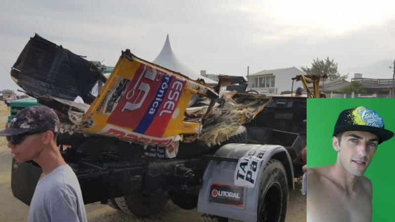 Arroio do Silva: Família de vítima de acidente na Arrancada de Caminhões arrecada doações