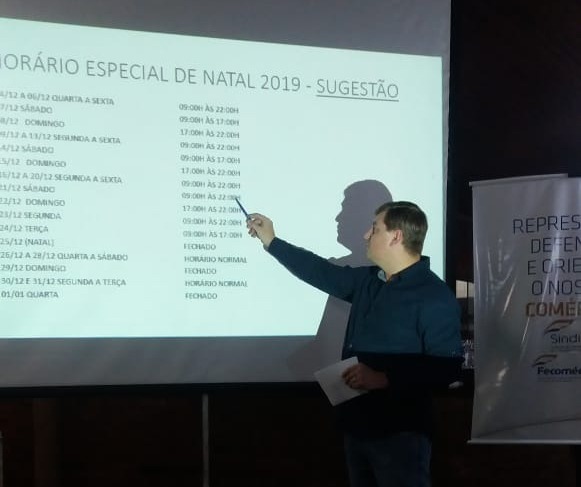 Sindilojas define horário de Natal para Tubarão