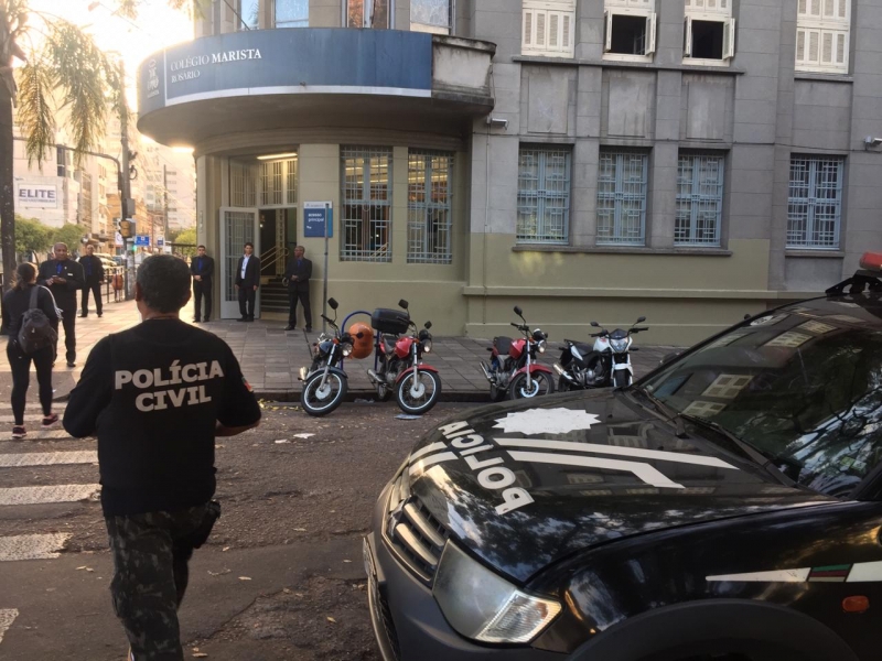 Em Porto Alegre: Colégios Marista reforçam segurança após ameaça de suposto ataque