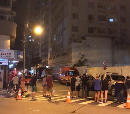 Em Balneário Camboriú: Suposto crime mobiliza grande efetivo policial