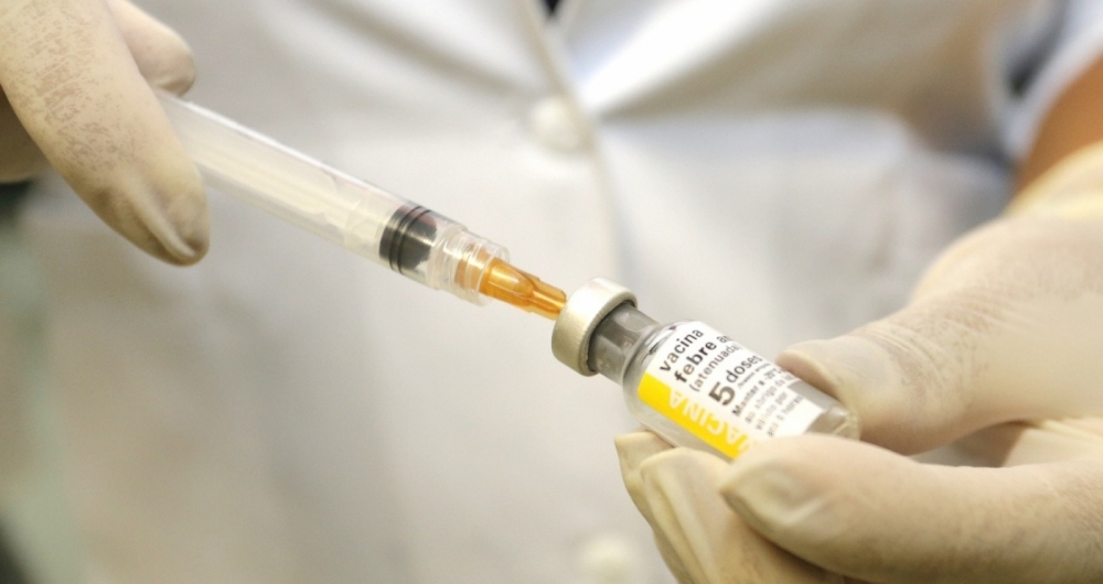 Vacina contra a febre amarela será ofertada no Paço Municipal nesta quinta-feira (4)