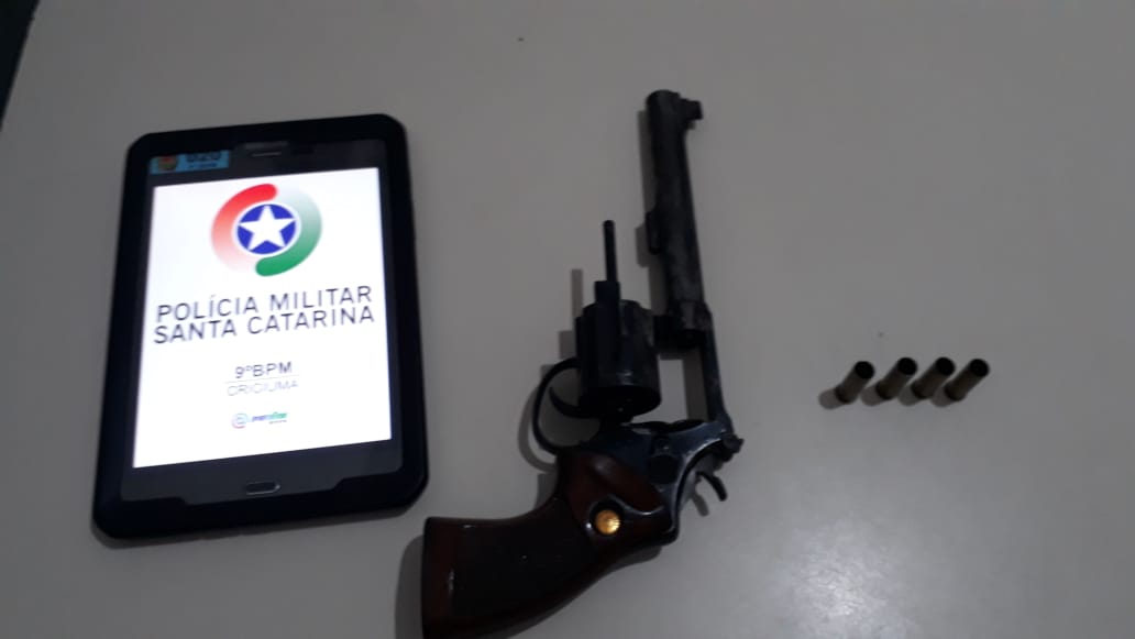 Criciúma: Mulher é ameaçada de morte e atira contra ex-marido