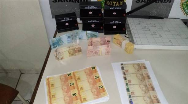 No Sul: Jovem é preso por fabricar notas de dinheiro falso 