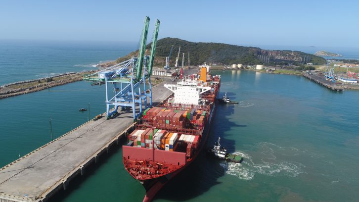 Porto de Imbituba completa três meses sem as operações da Linha Ásia, que foi realocada para o porto do Rio Grande (RS)