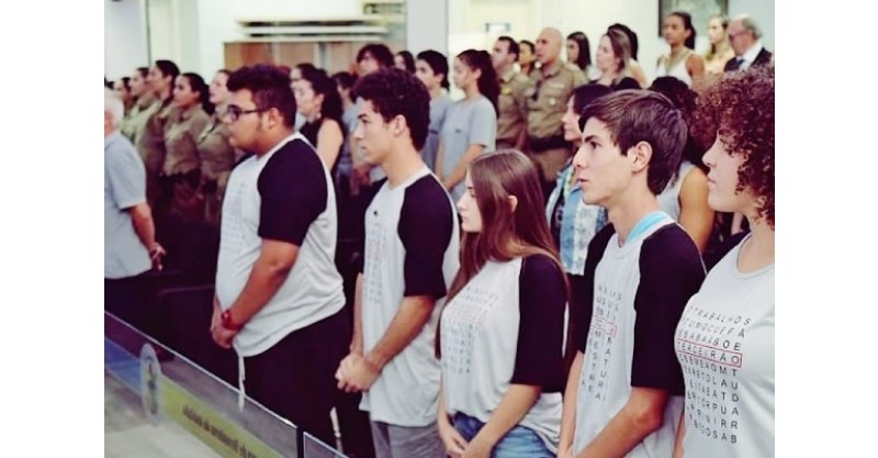 PM de Imbituba realiza solenidade de lançamento de Formação de Protetores Contra a Violência Doméstica