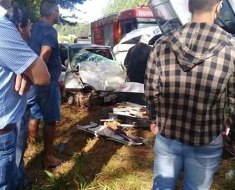 SC: Acidente deixa duas pessoas mortas na BR-470 entre Campos Novos e Brunópolis