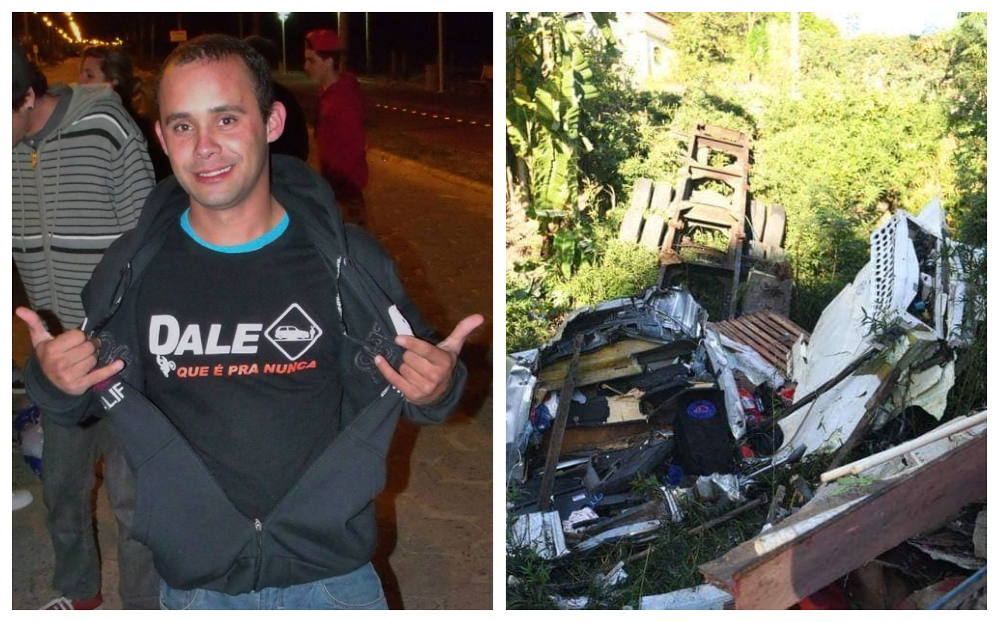 Pai e filho de 5 anos de Laguna morrem em acidente em Belo Horizonte